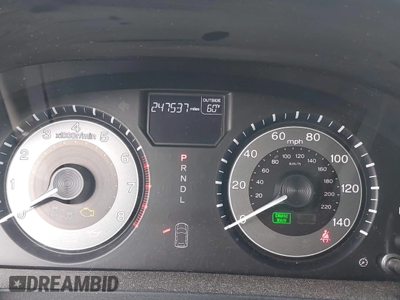 2013 Honda Odyssey EX-L с VIN 5FNRL5H64DB053215, выставлен на аукционе IAAI как лот 42332685 с пробегом 247 537 миль миль и . История ставок и продаж доступна на DreamBid. Изображение 7.