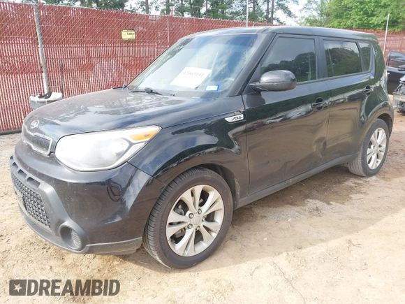 2015 Kia Soul + with VIN KNDJP3A50F7166630, listed as a IAAI auction lot 42063191 with Not Provided miles and . Bid and sale history available at DreamBid. Image 2.
