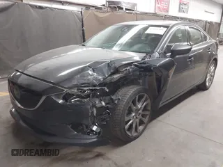 2015 Mazda 6 i Grand Touring with VIN JM1GJ1W58F1199550, listed as a IAAI auction lot 42064381 with 145,465 mi miles and . Bid and sale history available at carsss.com. Image 17.