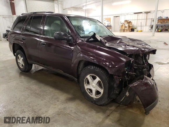 2008 Chevrolet TrailBlazer 1LT with VIN 1GNDT13S382237469, listed as a Copart auction lot 54240205 with 93,172 mi miles and Salvage Title. Bid and sale history available at DreamBid. Image 4.