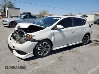 2016 Scion iM with VIN JTNKARJE7GJ514657, listed as a Copart auction lot 58160195 with 78,150 mi miles and Salvage title. Bid and sale history available at DreamBid. Image 1.
