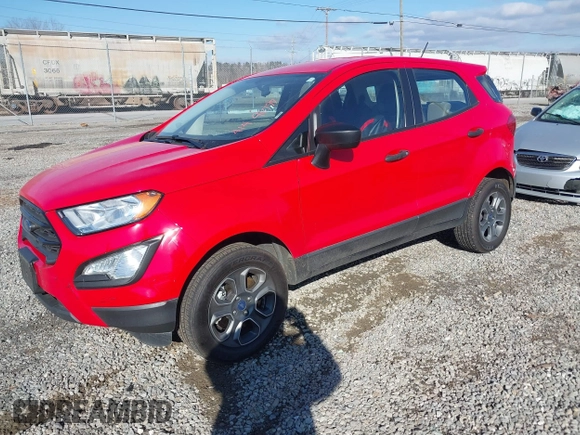 2020 Ford EcoSport S with VIN MAJ6S3FLXLC321656, listed as a IAAI auction lot 41496797 with 68,907 mi miles and . Bid and sale history available at DreamBid. Image 18.