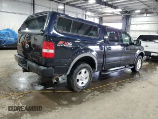 2004 Ford F-150 XLT with VIN 1FTPW14504KB95696, listed as a Copart auction lot 57332215 with 177,558 mi miles and Salvage title. Bid and sale history available at DreamBid. Image 3.