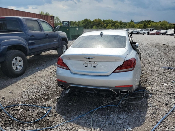 2019 Genesis G70 Advanced z VIN KMTG54LE3KU016950, wystawiony jako Copart lot #69569504 z przebiegiem 33 301 mil mil oraz Szkoda całkowita • Salvage title. Historia ofert i sprzedaży dostępna na DreamBid. Obrazek 6.