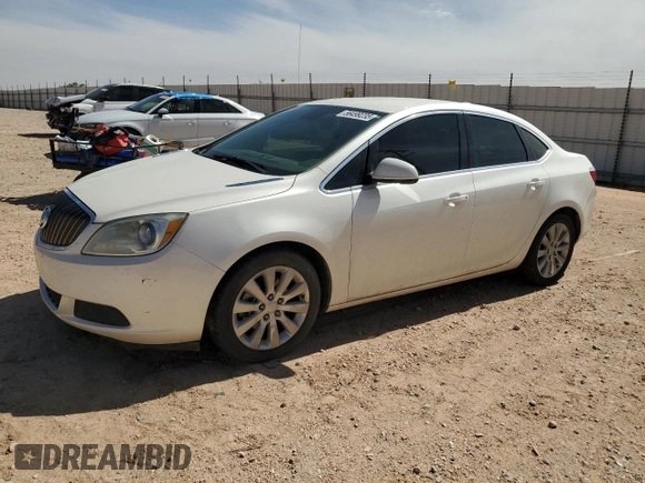 2016 Buick Verano with VIN 1G4PP5SK1G4140532, listed as a Copart auction lot 56499235 with 117,623 mi miles and Salvage title. Bid and sale history available at DreamBid. Image 1.