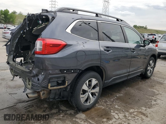 2019 Subaru Ascent Premium with VIN 4S4WMACD5K3453255, listed as a Copart auction lot 58798535 with 88,123 mi miles and Salvage title. Bid and sale history available at DreamBid. Image 3.