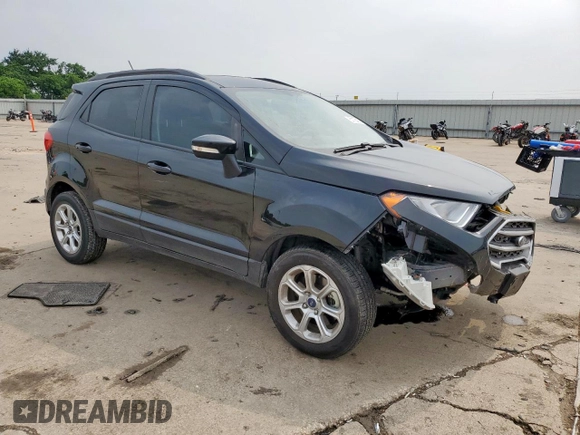 2021 Ford EcoSport SE z VIN MAJ3S2GE1MC455891, wystawiony jako Copart lot #57726405 z przebiegiem 18 624 mil mil oraz Szkoda całkowita • Salvage title. Historia ofert i sprzedaży dostępna na DreamBid. Obrazek 4.