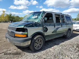 2003 Chevrolet Express Cargo YF7 Upfitter with VIN 1GBFH15T731190099, listed as a Copart auction lot 74239014 with 151,079 mi miles and Salvage title. Bid and sale history available at DreamBid. Image 1.