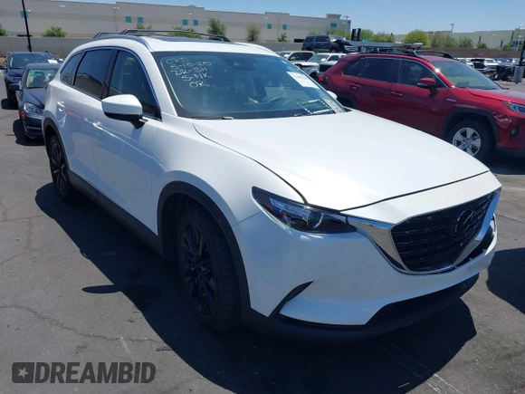 2023 Mazda CX-9 Touring Plus with VIN JM3TCBAY7P0636047, listed as a IAAI auction lot 42309618 with 20,821 mi miles and . Bid and sale history available at DreamBid. Image 1.