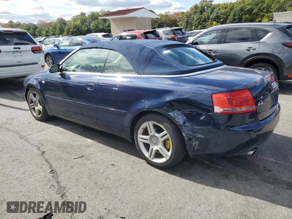 2008 Audi A4 2.0T z VIN WAUAF48H78K007111, wystawiony jako Copart lot #74002764 z przebiegiem 167 268 mil mil oraz Nie do naprawy • Non repairable. Historia ofert i sprzedaży dostępna na DreamBid. Obrazek 2.