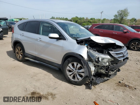 2014 Honda CR-V EX z VIN 2HKRM4H54EH611534, wystawiony jako Copart lot #54149525 z przebiegiem 230 419 mil mil oraz Szkoda całkowita • Salvage title. Historia ofert i sprzedaży dostępna na DreamBid. Obrazek 4.