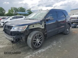 2017 Ford Explorer Sport z VIN 1FM5K8GT0HGA53181, wystawiony jako Copart lot #57123745 z przebiegiem 117 716 mil mil oraz Szkody całkowita. Historia ofert i sprzedaży dostępna na DreamBid. Obrazek 1.