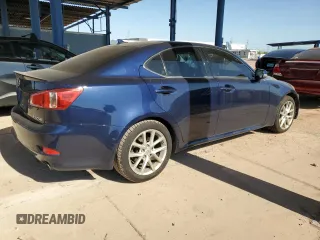 2012 Lexus IS 250 z VIN JTHBF5C23C5159831, wystawiony jako Copart lot #60461005 z przebiegiem 161 801 mil mil oraz Szkoda całkowita • Salvage title. Historia ofert i sprzedaży dostępna na DreamBid. Obrazek 3.