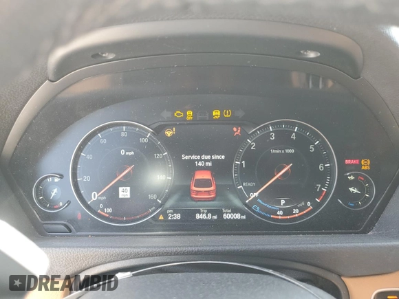 2019 BMW 3 Series 330i xDrive with VIN WBA8Z9C51KB220837, listed as a Copart auction lot 47206204 with 60,008 mi miles and . Bid and sale history available at carsss.com. Image 9.