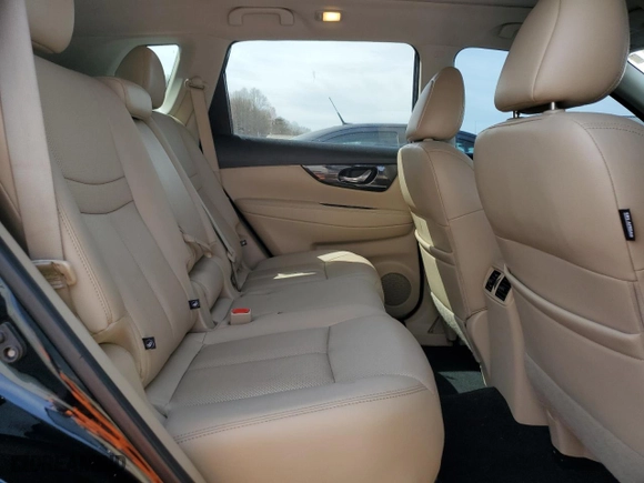 2017 Nissan Rogue SL with VIN 5N1AT2MV7HC741717, listed as a Copart auction lot 49799745 with 75,073 mi miles and Salvage Title. Bid and sale history available at carsss.com. Image 11.