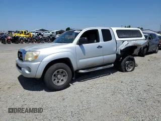 2005 Toyota Tacoma PreRunner with VIN 5TETU62N05Z047131, listed as a Copart auction lot 61256985 with 165,573 mi miles and Salvage title. Bid and sale history available at DreamBid. Image 1.