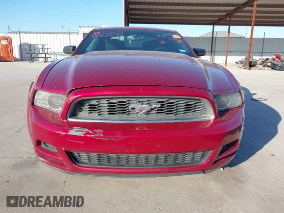 2014 Ford Mustang V6 with VIN 1ZVBP8AM3E5331909, listed as a IAAI auction lot 41843849 with 141,514 mi miles. Bid and sale history available at carsss.com. Image 12.