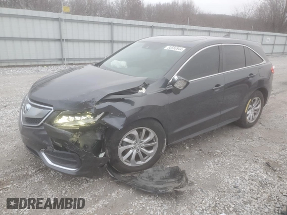 2016 Acura RDX with VIN 5J8TB3H32GL014872, listed as a Copart auction lot 85566944 with 90,470 mi miles and Salvage Title. Bid and sale history available at carsss.com. Image 1.