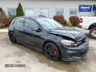 2019 Volkswagen GTI S z VIN 3VW6T7AU6KM027387, wystawiony jako Copart lot #51579585 z przebiegiem 73 586 mil mil oraz Szkoda całkowita • Salvage title. Historia ofert i sprzedaży dostępna na DreamBid. Obrazek 4.