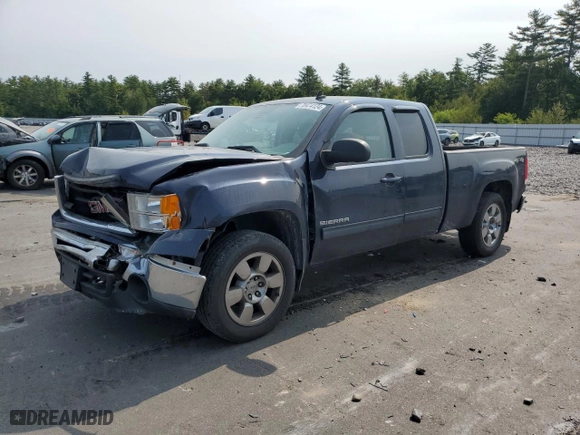 2010 GMC Sierra 1500 SLT with VIN 1GTSKWE30AZ262784, listed as a Copart auction lot 70474124 with 171,700 mi miles and Salvage Title. Bid and sale history available at carsss.com. Image 1.