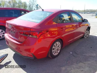 2019 Hyundai Accent SE with VIN 3KPC24A31KE077073, listed as a IAAI auction lot 42048683 with 107,428 mi miles. Bid and sale history available at carsss.com. Image 4.
