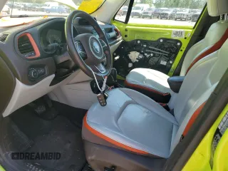 2017 Jeep Renegade Limited with VIN ZACCJBDB1HPF60648, listed as a Copart auction lot 59906885 with 128,477 mi miles and Salvage title. Bid and sale history available at DreamBid. Image 7.