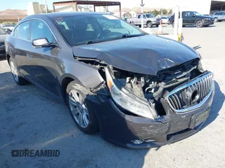 2013 Buick LaCrosse Leather с VIN 1G4GC5E32DF150065, выставлен на аукционе IAAI как лот 42472458 с пробегом 97 620 миль миль и . История ставок и продаж доступна на DreamBid. Изображение 1.