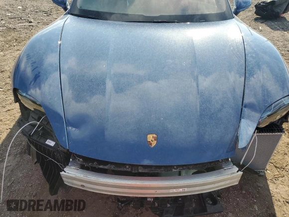 2021 Porsche Taycan Turbo z VIN WP0AC2Y12MSA63960, wystawiony jako Copart lot #71588534 z przebiegiem Nie podano mil oraz Szkoda całkowita • Salvage title. Historia ofert i sprzedaży dostępna na DreamBid. Obrazek 11.