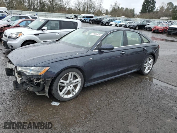 2015 Audi A6 3.0L TDI Prestige with VIN WAUHMAFC4FN029833, listed as a Copart auction lot 49511875 with 123,963 mi miles and Salvage Title. Bid and sale history available at carsss.com. Image 1.