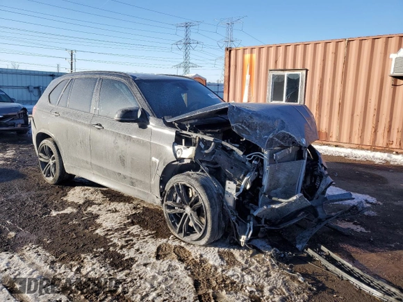 2018 BMW X5 M with VIN 5YMKT6C54J0Y83460, listed as a Copart auction lot 46113245 with 58,657 mi miles and Salvage Title. Bid and sale history available at carsss.com. Image 4.