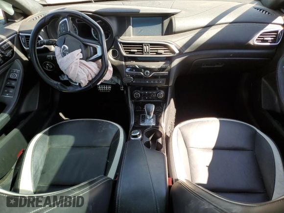 2017 Infiniti QX30 Sport with VIN SJKCH5CP4HA019827, listed as a Copart auction lot 57506415 with Not provided miles and Salvage title. Bid and sale history available at DreamBid. Image 8.