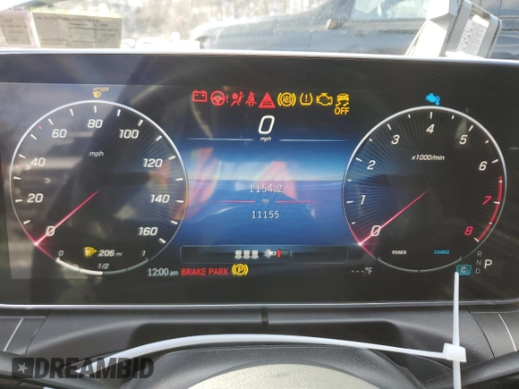 2023 Mercedes-Benz C 300 with VIN W1KAF4HB2PR078985, listed as a Copart auction lot 45559535 with 11,155 mi miles and Salvage Title. Bid and sale history available at DreamBid. Image 9.