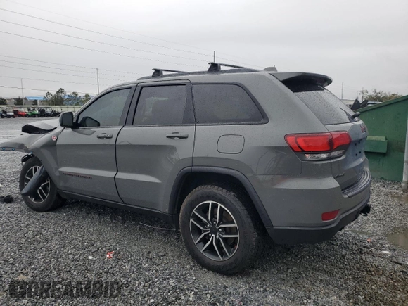 2021 Jeep Grand Cherokee Trailhawk with VIN 1C4RJFLG0MC777167, listed as a Copart auction lot 41994325 with 42,827 mi miles and Non Repairable. Bid and sale history available at carsss.com. Image 2.