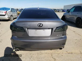 2012 Lexus IS 250 with VIN JTHBF5C21C5182430, listed as a Copart auction lot 44592895 with 119,204 mi miles and Salvage Title. Bid and sale history available at DreamBid. Image 6.