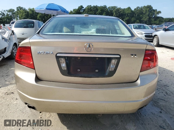 2004 Acura TL with VIN 19UUA66274A022749, listed as a Copart auction lot 48328425 with 164,501 mi miles and Non Repairable. Bid and sale history available at carsss.com. Image 6.