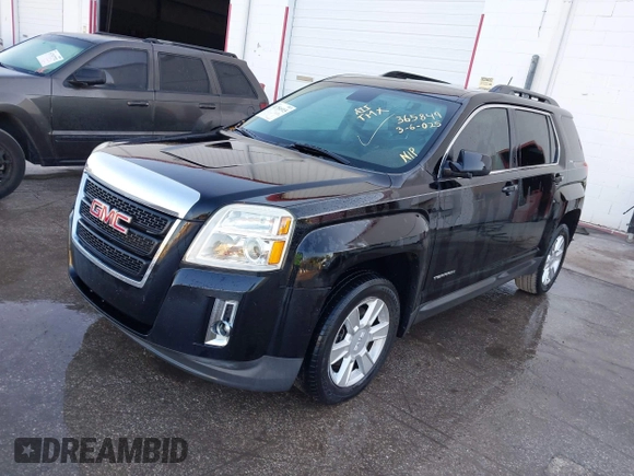 2013 GMC Terrain SLT with VIN 2GKALUEK1D6365849, listed as a IAAI auction lot 41756515 with 114,598 mi miles and . Bid and sale history available at carsss.com. Image 2.