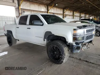 2014 Chevrolet Silverado 1500 Work Truck with VIN 3GCUKPEH0EG272876, listed as a Copart auction lot 82797464 with 148,730 mi miles and Salvage Title. Bid and sale history available at DreamBid. Image 4.