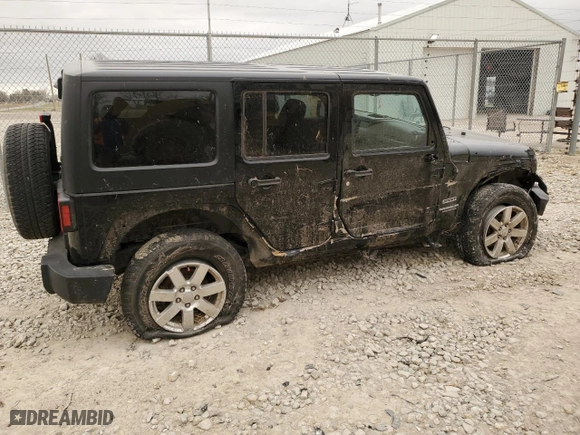 2015 Jeep Wrangler Unlimited Sport with VIN 1C4HJWDG9FL598249, listed as a Copart auction lot 49775035 with 116,486 mi miles and Salvage Title. Bid and sale history available at carsss.com. Image 3.