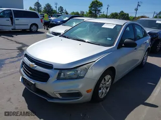 2015 Chevrolet Cruze LS with VIN 1G1PA5SH8F7275538, listed as a IAAI auction lot 42048660 with 132,977 mi miles. Bid and sale history available at carsss.com. Image 2.