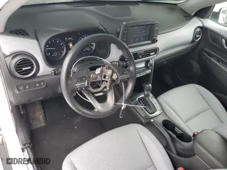 2021 Hyundai Kona Limited with VIN KM8K3CA53MU731771, listed as a Copart auction lot 43697275 with 43,539 mi miles and Salvage Title. Bid and sale history available at carsss.com. Image 8.
