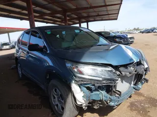 2015 Honda CR-V LX with VIN 2HKRM3H39FH545847, listed as a IAAI auction lot 41993009 with 40,985 mi miles and . Bid and sale history available at carsss.com. Image 1.