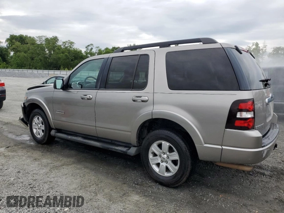 2008 Ford Explorer XLT with VIN 1FMEU63E28UA54212, listed as a Copart auction lot 56124425 with 244,934 mi miles and Salvage title. Bid and sale history available at DreamBid. Image 2.