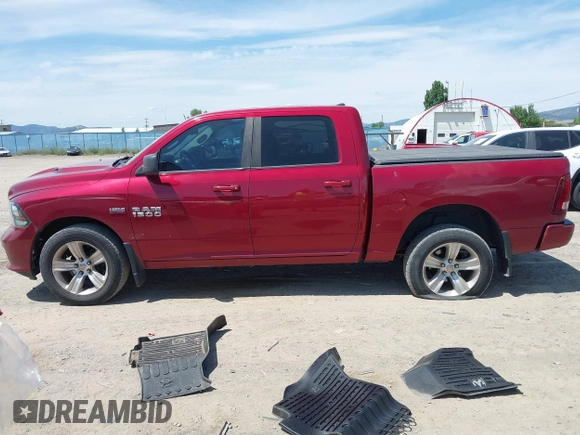 2014 Ram 1500 Sport with VIN 1C6RR7MTXES476978, listed as a IAAI auction lot 42481482 with 172,721 mi miles and . Bid and sale history available at DreamBid. Image 14.