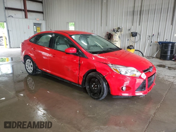 2012 Ford Focus SE with VIN 1FAHP3F23CL335416, listed as a Copart auction lot 60038865 with 147,980 mi miles and Salvage title. Bid and sale history available at DreamBid. Image 4.