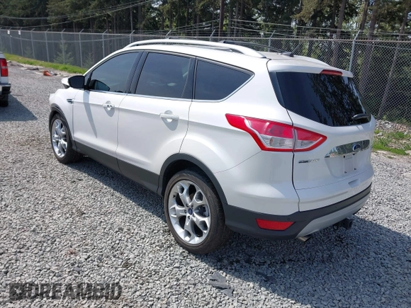 2016 Ford Escape Titanium with VIN 1FMCU9J93GUA40252, listed as a IAAI auction lot 42000778 with 37,914 mi miles. Bid and sale history available at carsss.com. Image 3.