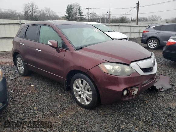 2010 Acura RDX with VIN 5J8TB1H22AA005703, listed as a Copart auction lot 43126945 with 188,821 mi miles and Salvage Title. Bid and sale history available at carsss.com. Image 4.