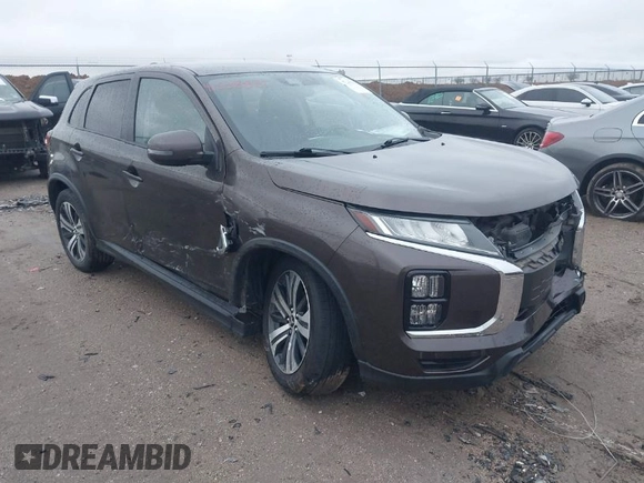 2020 Mitsubishi Outlander Sport SE 2.0 with VIN JA4AP4AU4LU001510, listed as a IAAI auction lot 41538831 with 69,781 mi miles. Bid and sale history available at carsss.com. Image 1.