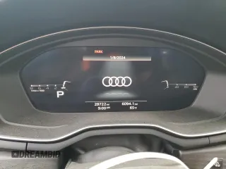 2020 Audi A5 Sportback Premium Plus with VIN WAUCNCF52LA018224, listed as a Copart auction lot 37165944 with 29,722 mi miles. Bid and sale history available at carsss.com. Image 9.
