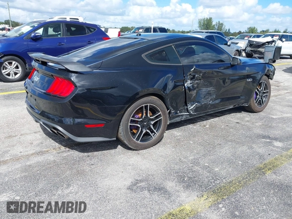 2018 Ford Mustang GT with VIN 1FA6P8CF5J5105518, listed as a IAAI auction lot 40641291 with 123,172 mi miles and . Bid and sale history available at DreamBid. Image 4.
