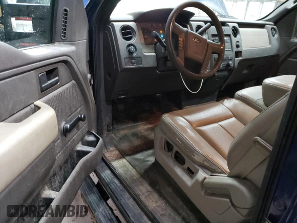 2009 Ford F-150 with VIN 1FTPF14V49KB59663, listed as a Copart auction lot 60254625 with 34,342 mi miles and Clean title. Bid and sale history available at DreamBid. Image 8.